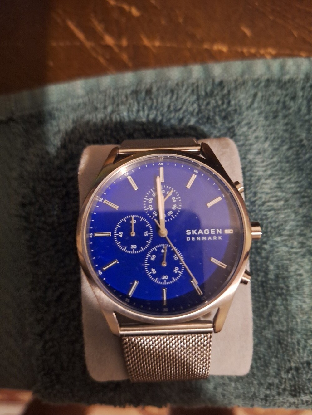 Mens Skagen Denmark Chronograph